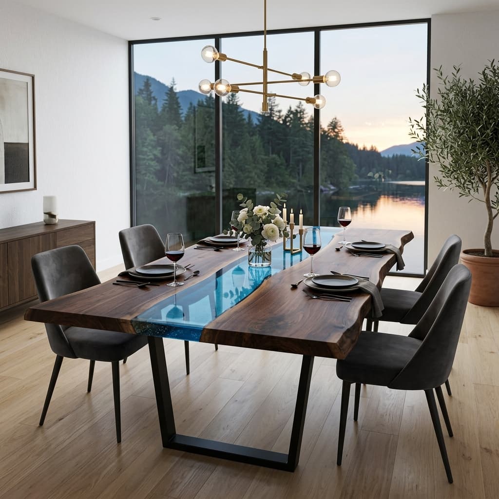 Arte em Resina & River Tables